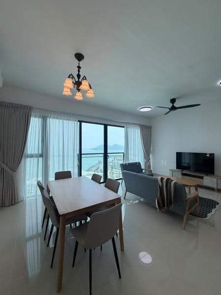 Kondominium untuk Disewa di Mezzo - Khai Shian - Living Room - PropertyGuru.com.my