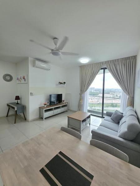 Service Residence for Rent at The M @ Medini Macrolink - John Sia - Living Room - PropertyGuru.com.my