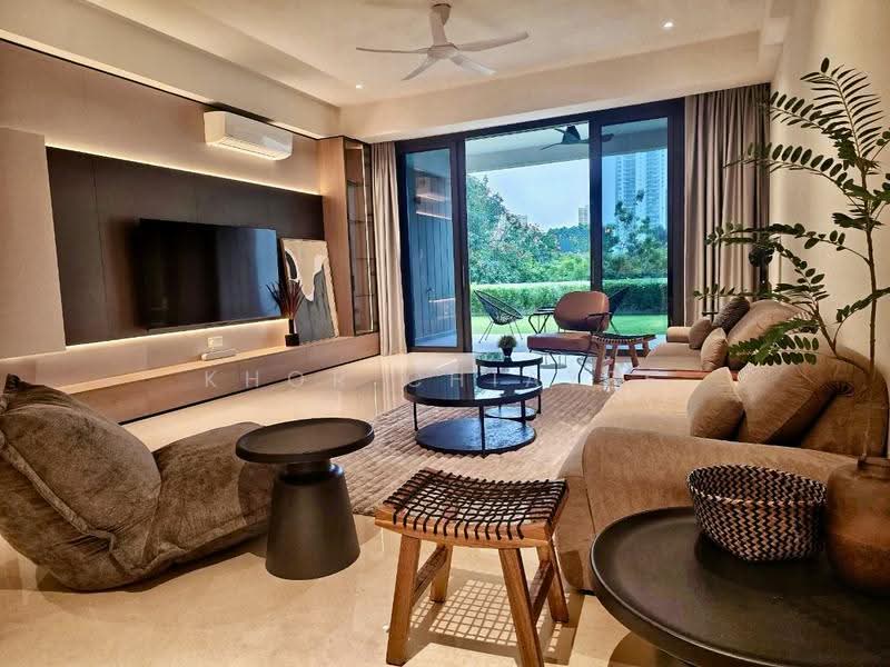 Kondominium untuk Disewa di The Anton - Khor Chiayee - Living Room - PropertyGuru.com.my