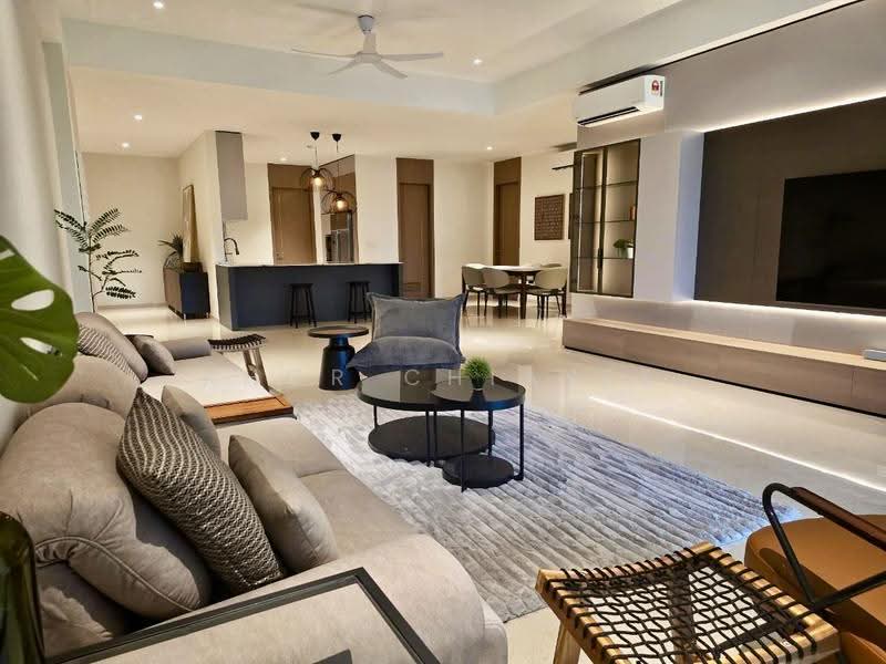 Kondominium untuk Disewa di The Anton - Khor Chiayee - Living Room - PropertyGuru.com.my