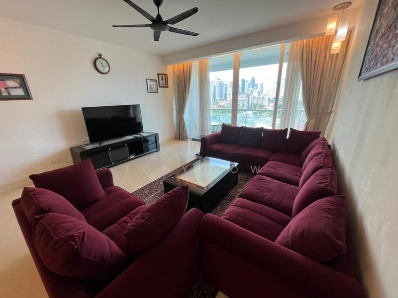 Kondominium untuk Disewa di Brunsfield EmbassyView - Tony Low - Living Room - PropertyGuru.com.my