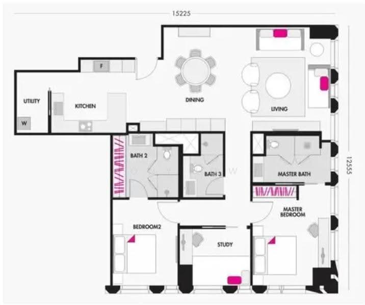 Kediaman Servis untuk Disewa di Tropicana The Residences - Tony Low - PropertyGuru.com.my