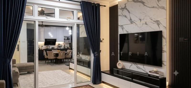 Kondominium untuk Disewa di Flora Rosa - Irsyam Sjatria - Living Room - PropertyGuru.com.my