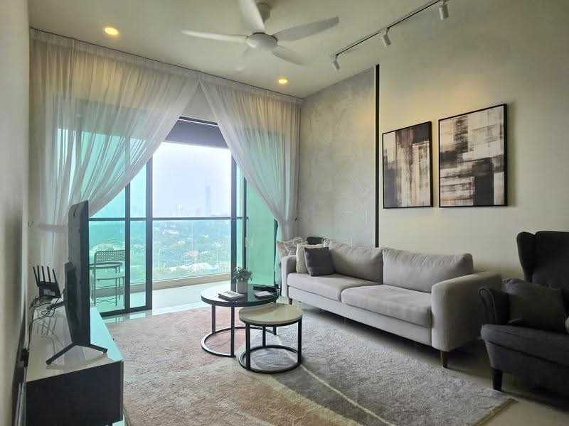 Kediaman Servis untuk Disewa di Residensi Solaris Parq - Jin Ooi - Living Room - PropertyGuru.com.my