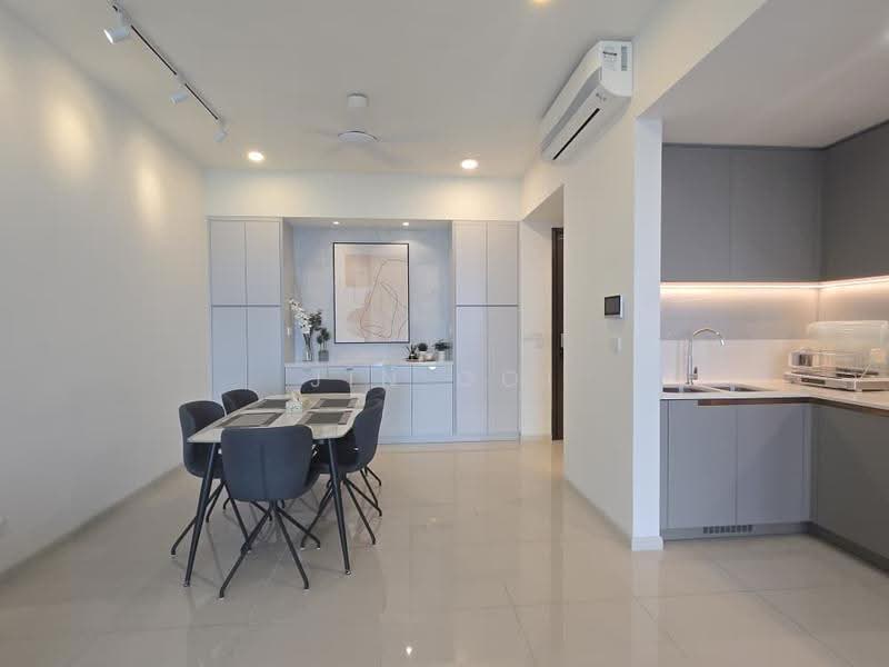 Kediaman Servis untuk Disewa di Residensi Solaris Parq - Jin Ooi - Dining Room - PropertyGuru.com.my