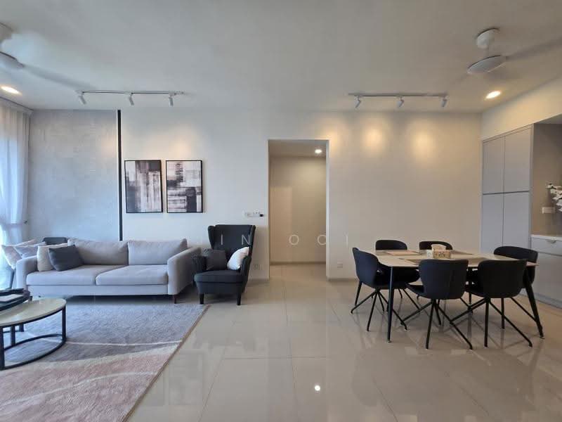 Kediaman Servis untuk Disewa di Residensi Solaris Parq - Jin Ooi - Living Room - PropertyGuru.com.my