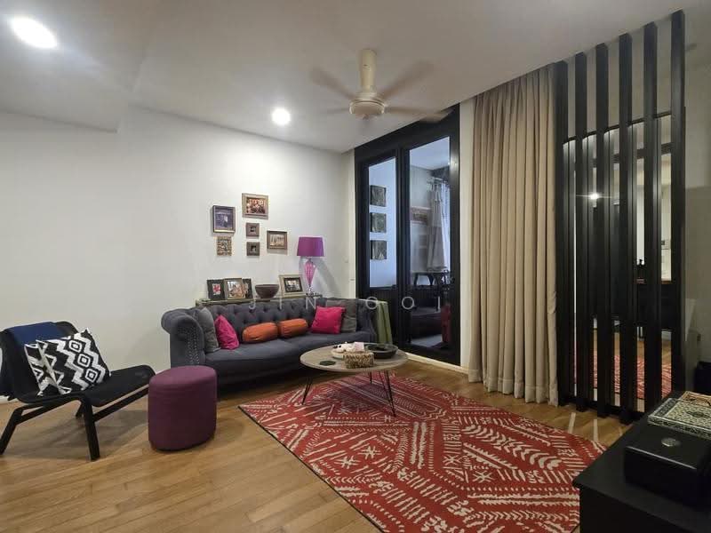 Kediaman Servis untuk Disewa di Arcoris Residences - Jin Ooi - Living Room - PropertyGuru.com.my