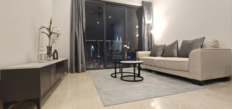Kediaman Servis untuk Disewa di Lucentia Residences - Rex Tan - Living Room - PropertyGuru.com.my