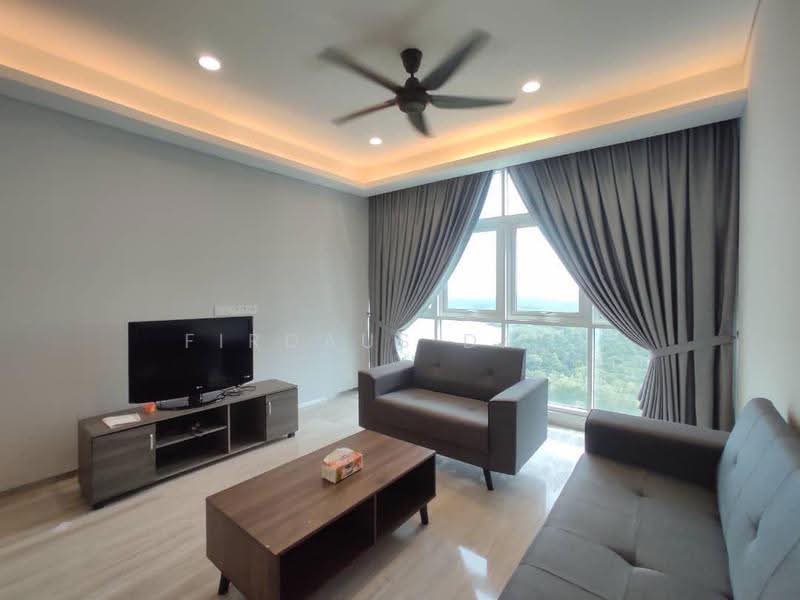 Service Residence for Sale at Pinetree Marina & Resort - Firdaus Dauz - Living Room - PropertyGuru.com.my