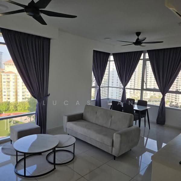 Kediaman Servis untuk Disewa di The Ridge - Lucas Tan - Living Room - PropertyGuru.com.my