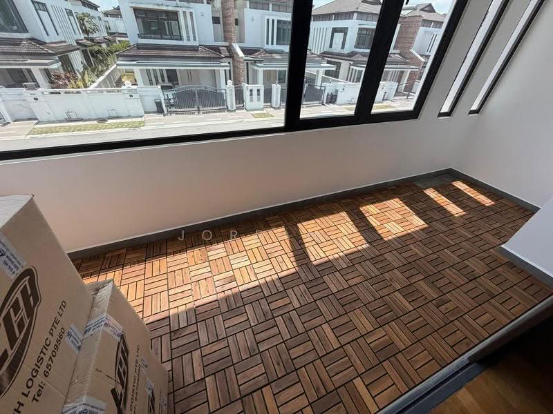 Semi-Detached House for Rent in Eco Botanic (Iskandar Puteri (Nusajaya)) - Jordan . - Balcony - PropertyGuru.com.my