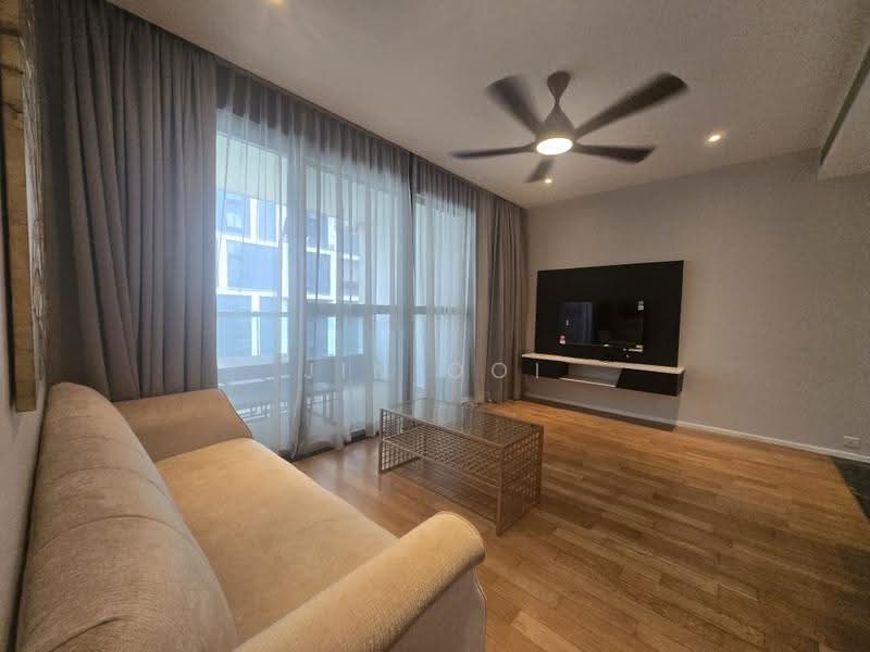Kediaman Servis untuk Disewa di Arcoris Residences - Jin Ooi - Living Room - PropertyGuru.com.my