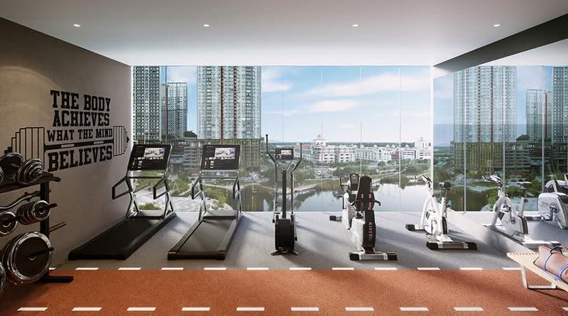 Kediaman Servis untuk Dijual di The Riva Residences @ Gravit8 - Jacklly Kee - Gym - PropertyGuru.com.my