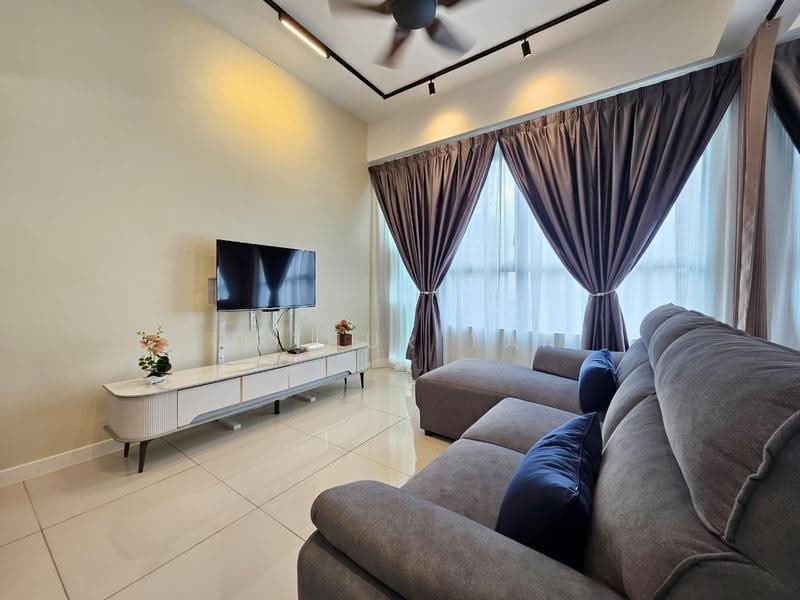 Service Residence for Rent at SouthPlace Residences @ Tropicana Metropark - Arthur Tan - Living Room - PropertyGuru.com.my
