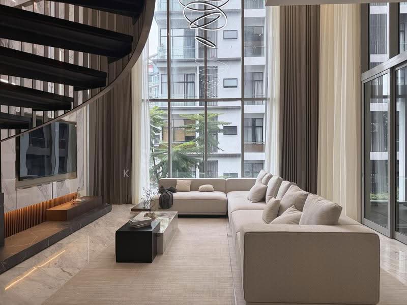 Condominium for Sale at The Katana Residences - Kylie Hoh - Living Room - PropertyGuru.com.my
