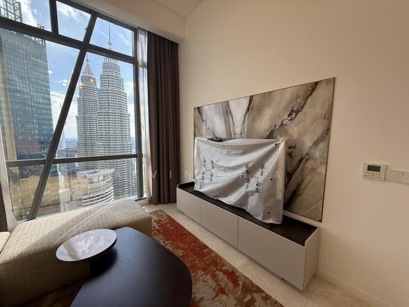 Kediaman Servis untuk Disewa di SO Sofitel Kuala Lumpur Residences - Alvin Chia - Living Room - PropertyGuru.com.my