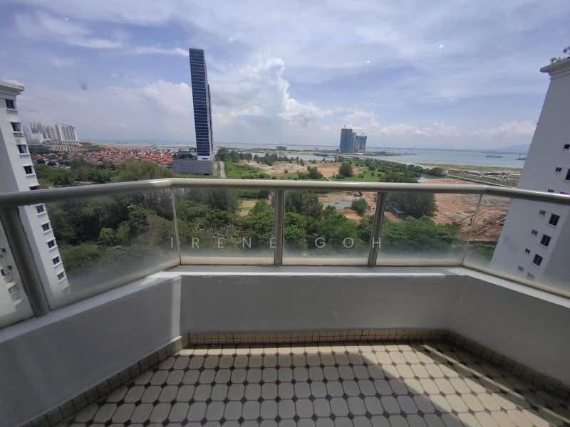 Kondominium untuk Disewa di Marina Bay Condominium - Irene Goh - Balcony - PropertyGuru.com.my