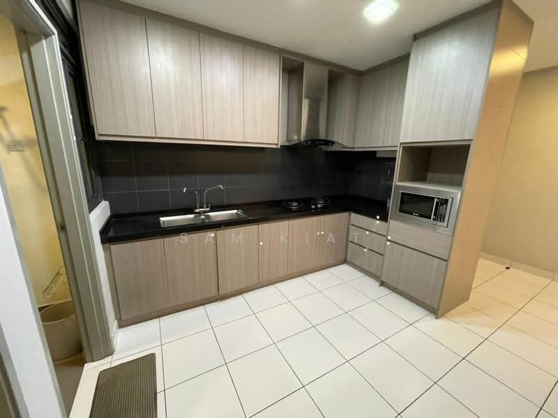 Pangsapuri untuk Disewa di Palm Garden Apartment - SAM KIAT - Kitchen - PropertyGuru.com.my