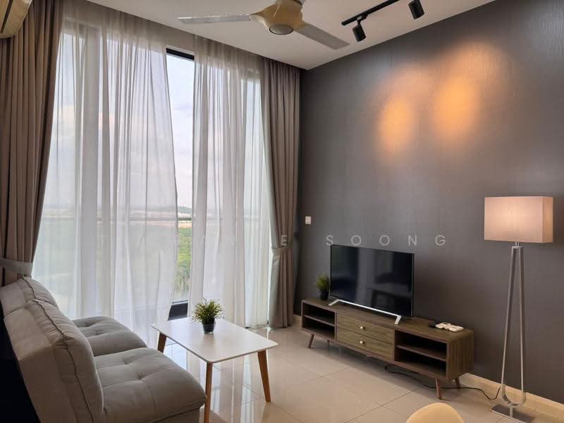 Service Residence for Rent at D'Pristine - Terrance Soong - Living Room - PropertyGuru.com.my