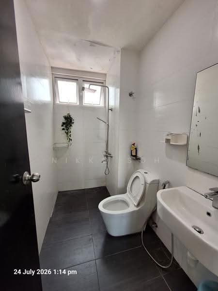 Service Residence for Rent at Twin Galaxy (Dwi Galaksi) - Nikko Soh - Bathroom - PropertyGuru.com.my