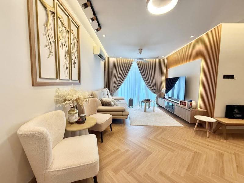 Kondominium untuk Dijual di Flora Rosa - Alif Saad - Living Room - PropertyGuru.com.my