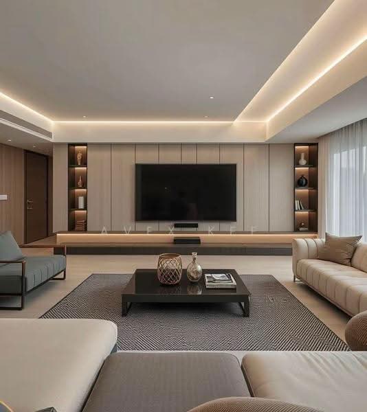 Condominium for Sale at Sunway Flora Residences - Avex Kee - Living Room - PropertyGuru.com.my