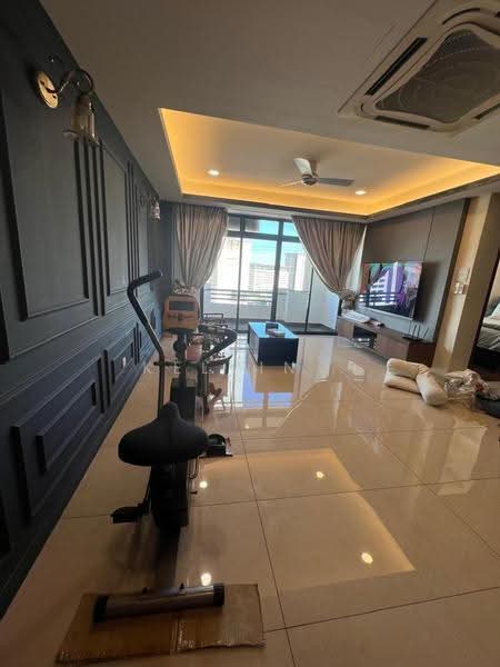 Kondominium untuk Disewa di The Istara - Kelvin . - Living Room - PropertyGuru.com.my