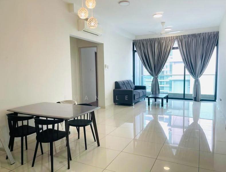 Service Residence for Sale at City of Green - Evanslee . - Living Room - PropertyGuru.com.my