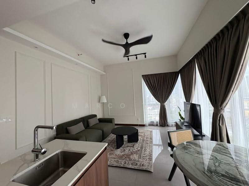 Service Residence for Rent at Core Residence @ TRX - Marco Tan - Living Room - PropertyGuru.com.my