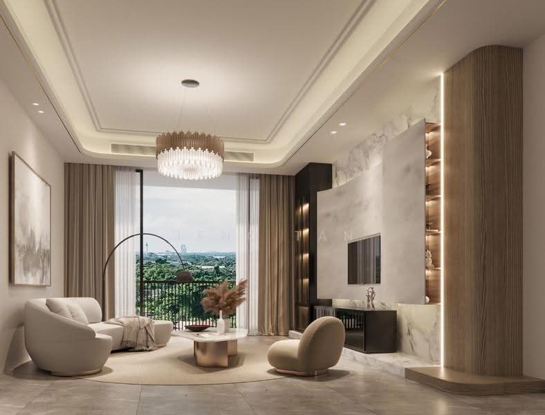 Kondominium untuk Dijual di D'Isabelle - Jeno Tan - Living Room - PropertyGuru.com.my