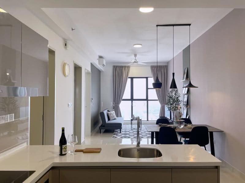 Kediaman Servis untuk Disewa di Trion @ KL - Kin CK - Living Room - PropertyGuru.com.my