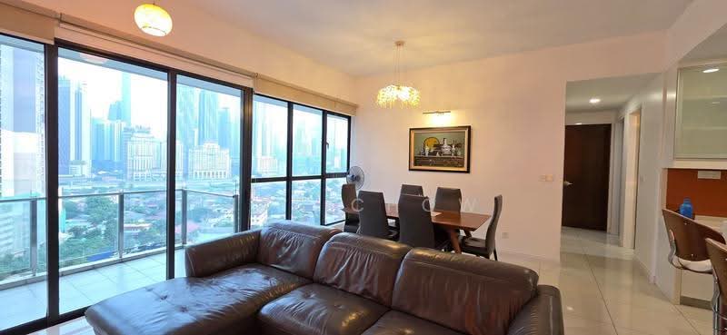 Service Residence for Rent at Setia SKY Residences - Jay Chow - Living Room - PropertyGuru.com.my