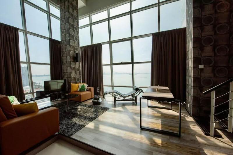 Kediaman Servis untuk Disewa di Maritime Suite - Yeoh . - Living Room - PropertyGuru.com.my