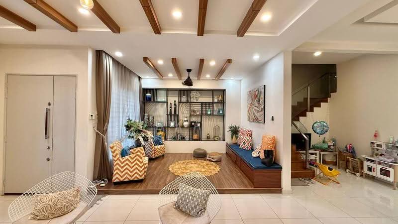 2-storey Terraced House for Sale in D'Kayangan (Shah Alam) - Rafedah Binti Abdul Aziz - Living Room - PropertyGuru.com.my