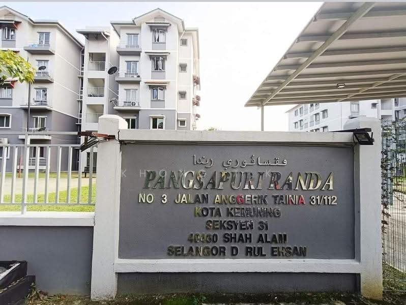 Apartment for Rent at Kemuning Aman - Khong T.K - PropertyGuru.com.my