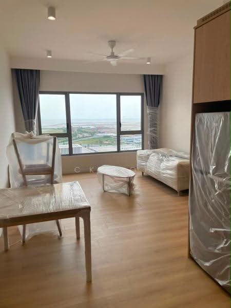 Kediaman Servis untuk Dijual di The Meg Serviced Residence - CK Goh - Living Room - PropertyGuru.com.my