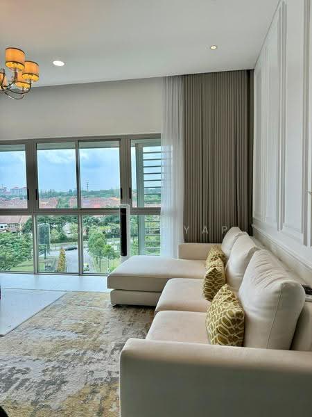 Service Residence for Rent at Cantara Residences - David Yap - Living Room - PropertyGuru.com.my