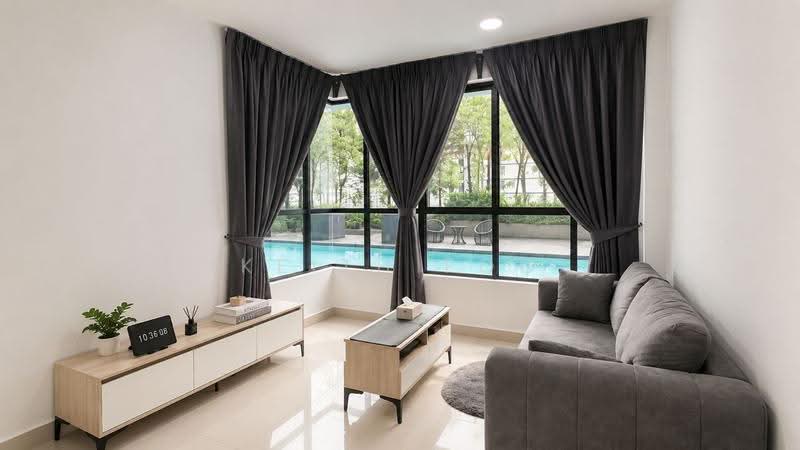 Service Residence for Sale at Lavile Kuala Lumpur - Keith Foo - Living Room - PropertyGuru.com.my