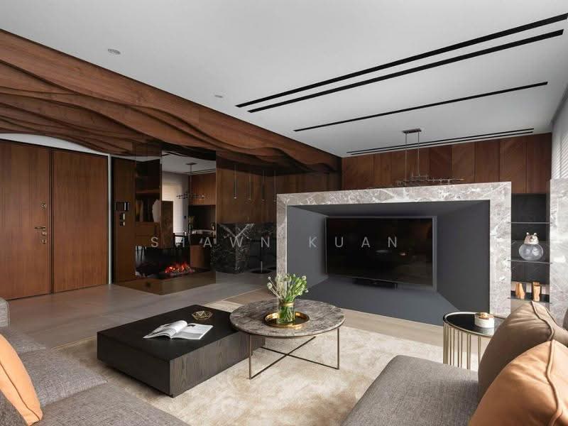 Kondominium untuk Dijual di Royal Garden @ Sri Putramas 4 - Shawn Kuan - Living Room - PropertyGuru.com.my