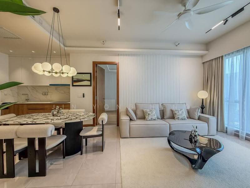 Service Residence for Rent at Core Residence @ TRX - Jin Yong Heng - Living Room - PropertyGuru.com.my