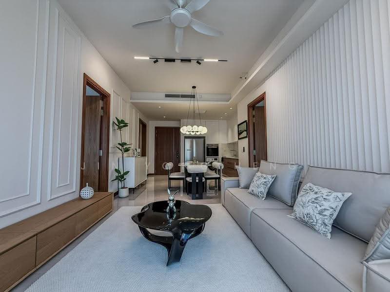 Service Residence for Rent at Core Residence @ TRX - Jin Yong Heng - Living Room - PropertyGuru.com.my