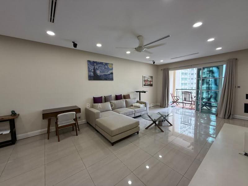 Kondominium untuk Disewa di Mont Kiara Aman - Bao Jie - Living Room - PropertyGuru.com.my