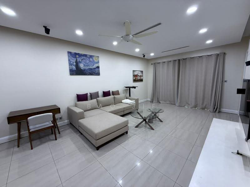 Kondominium untuk Disewa di Mont Kiara Aman - Bao Jie - Living Room - PropertyGuru.com.my