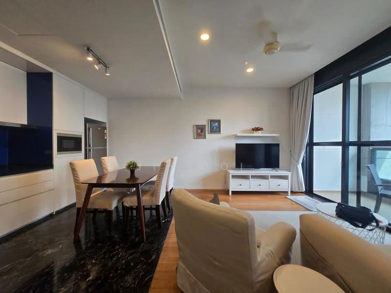 Kediaman Servis untuk Disewa di Arcoris Residences - Jin Ooi - Living Room - PropertyGuru.com.my