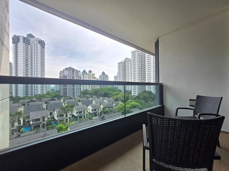 Kediaman Servis untuk Disewa di Arcoris Residences - Jin Ooi - Balcony - PropertyGuru.com.my