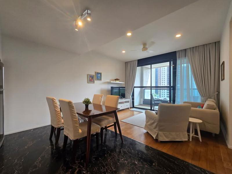 Kediaman Servis untuk Disewa di Arcoris Residences - Jin Ooi - Living Room - PropertyGuru.com.my