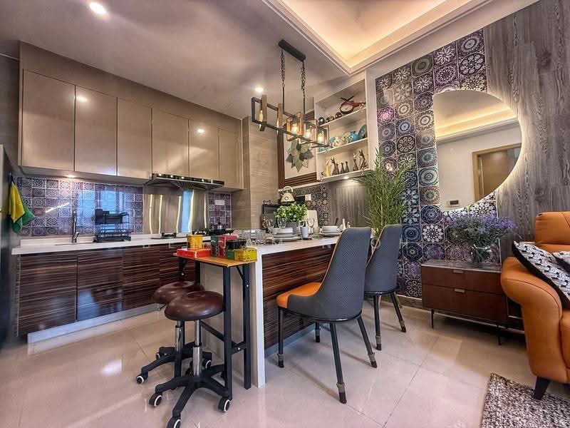 Kondominium untuk Disewa di R&F Princess Cove Phase 2-Seine Region - Benjamin Oh - Kitchen - PropertyGuru.com.my