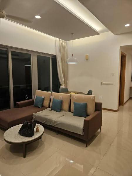 Kediaman Servis untuk Disewa di Southern Marina Residences - Shawn Chan - Living Room - PropertyGuru.com.my