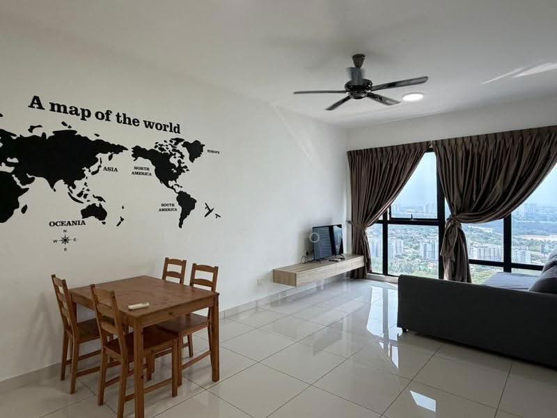 Kediaman Servis untuk Disewa di Southkey Mosaic - Elyn Hong - Living Room - PropertyGuru.com.my