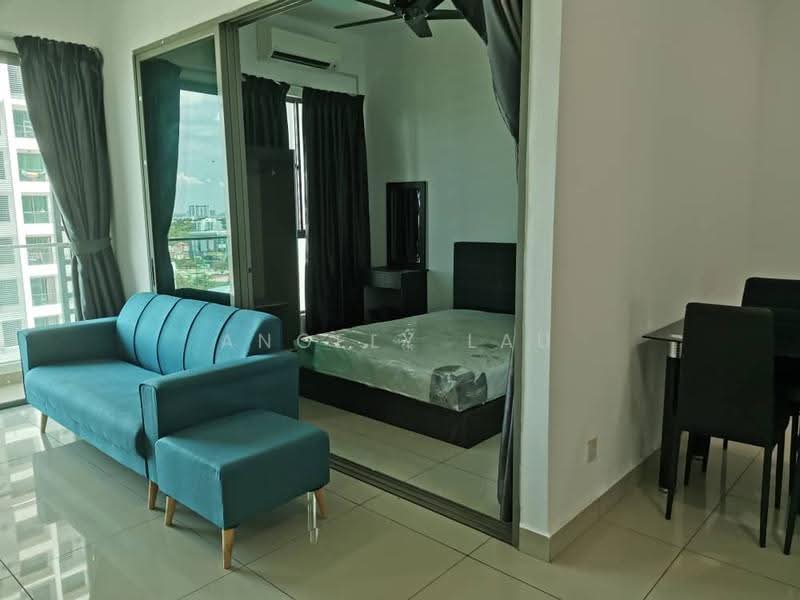 Kediaman Servis untuk Disewa di Cybersquare - Angely Lau - Living Room - PropertyGuru.com.my